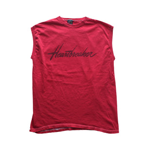 HEARTBREAKER MUSCLE T/ RED /L