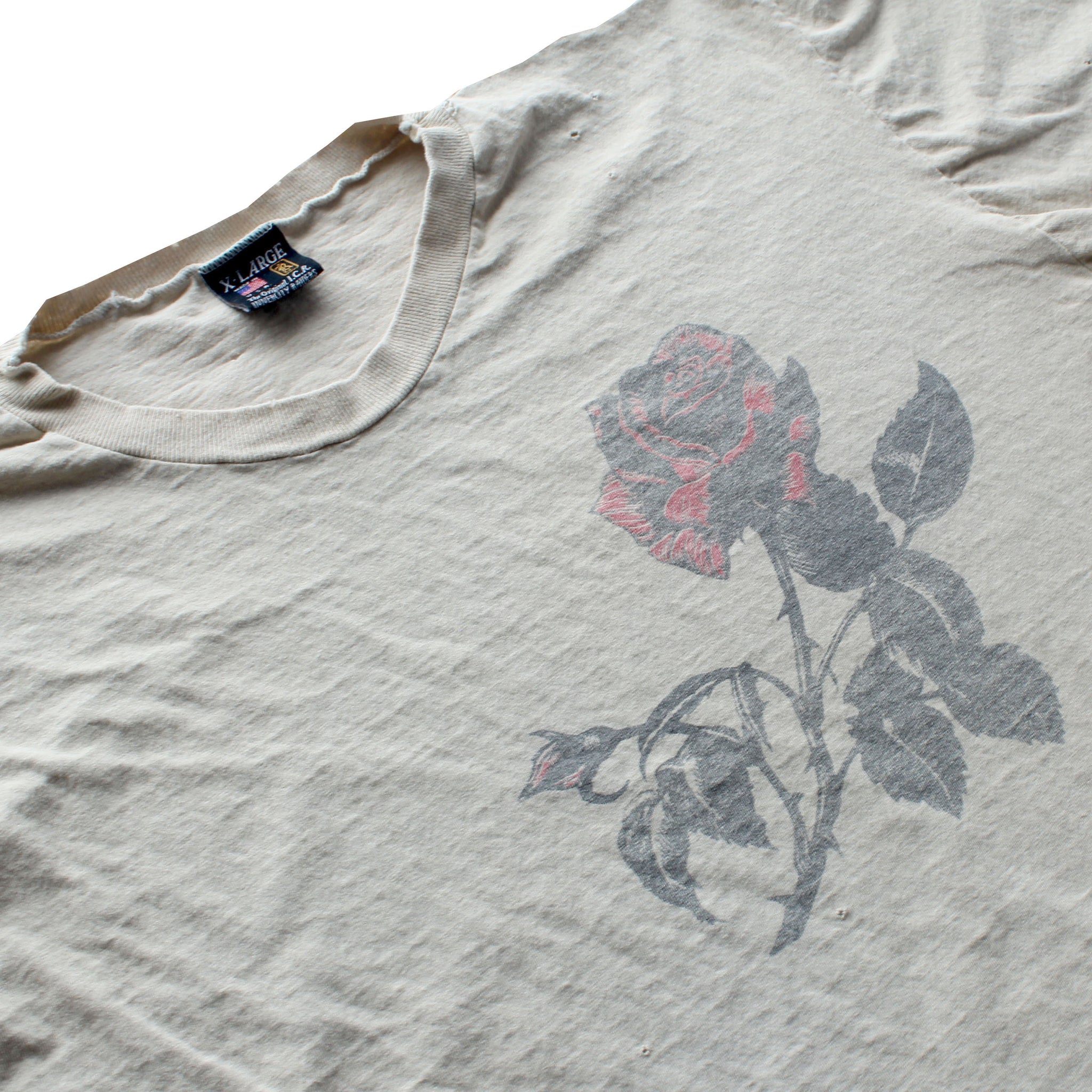 OOAK/ ROSE T/ XTRA DIRTY TEA DYED /XL