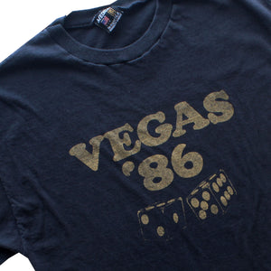 VEGAS T/ BLK w GOLD /M