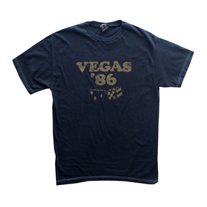 VEGAS T/ BLK w GOLD /M