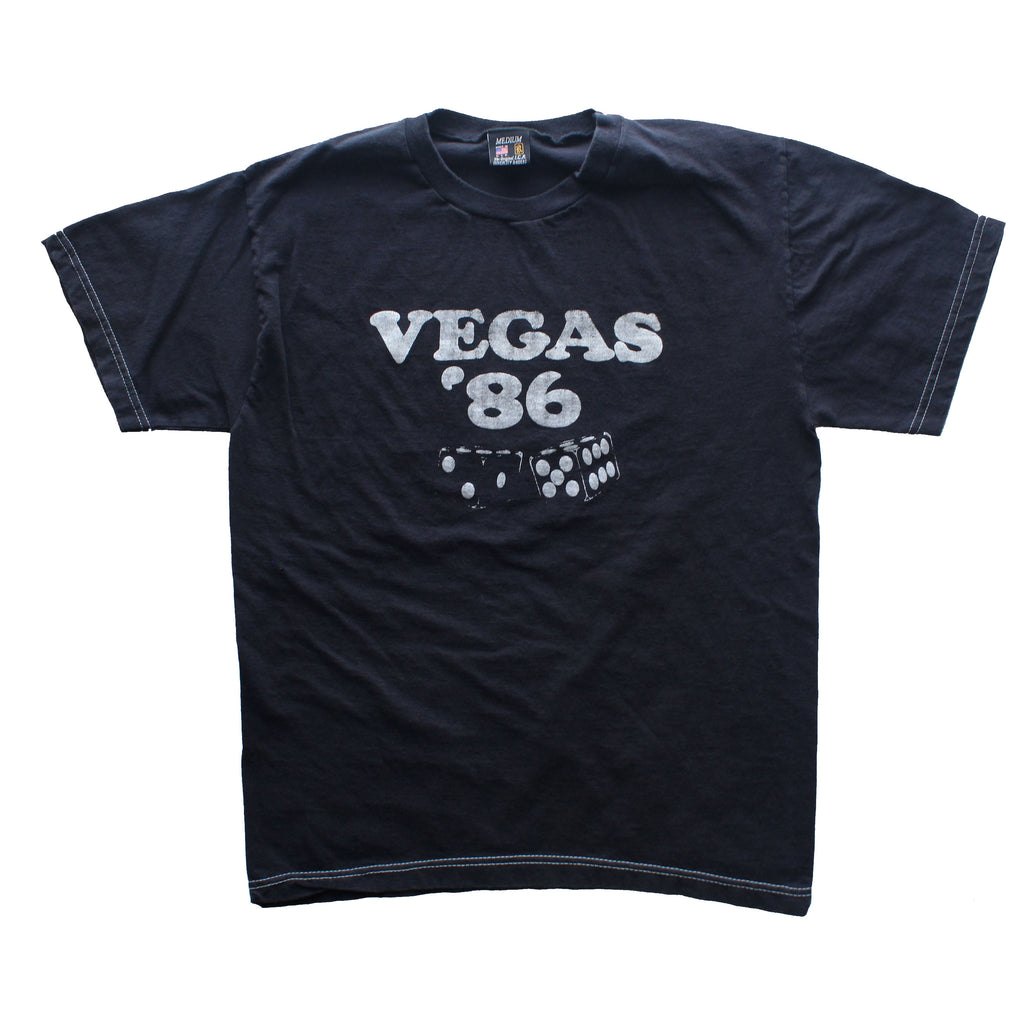 VEGAS T/ BLK w WHT /M