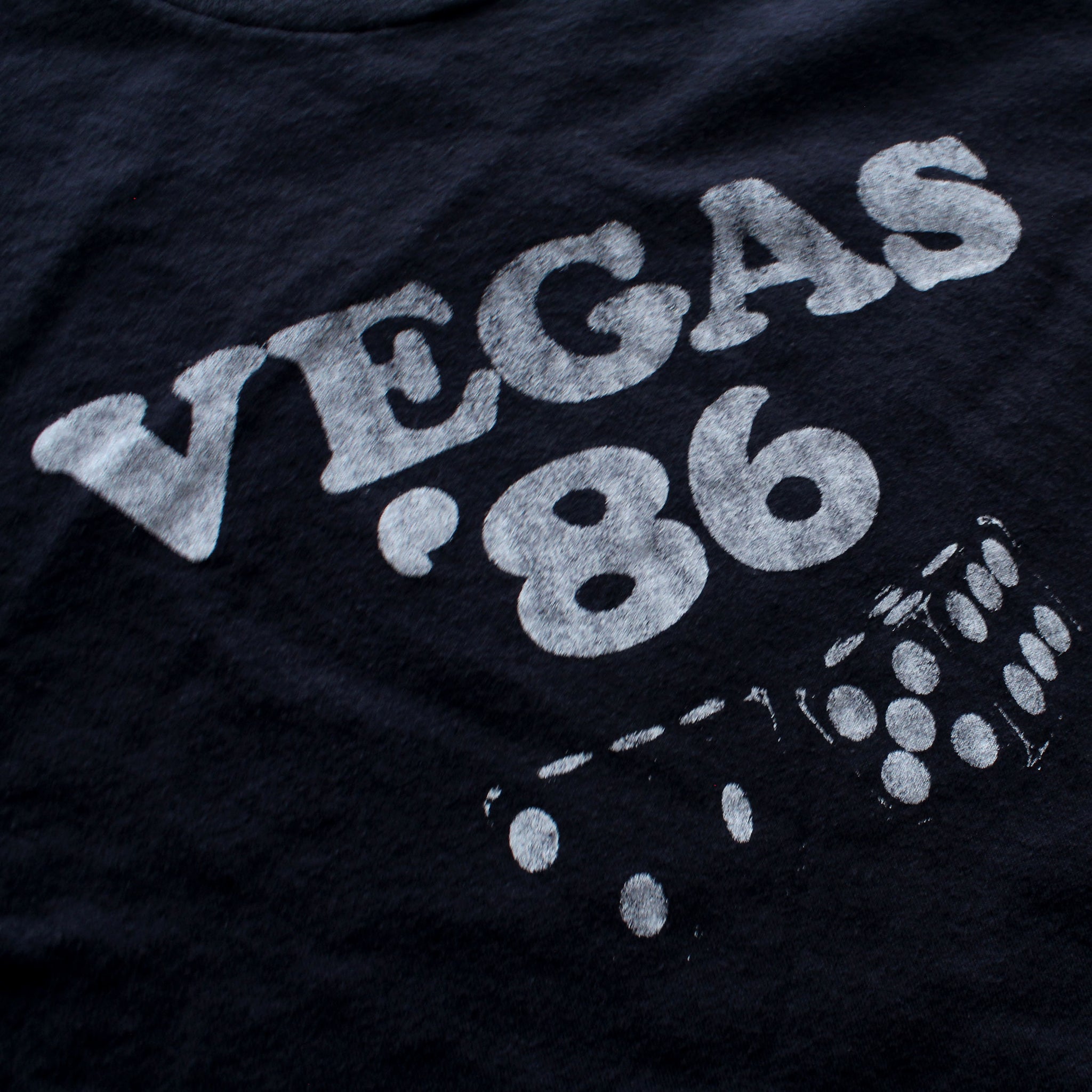 VEGAS T/ BLK w WHT /S