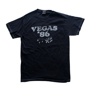 VEGAS T/ BLK w WHT /S