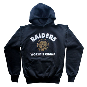 WORLDS CHAMP PULLOVER HOOD/ BLK /S